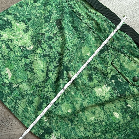 NWT Outdoor Voices Green Smoke Marble Rectrek Skirt Sz medium Mini Skirt Women’s - Picture 11 of 11